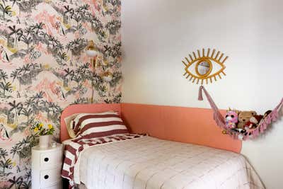  Mid-Century Modern Family Home Children's Room. Tropical Twist  by Studio Palomino.