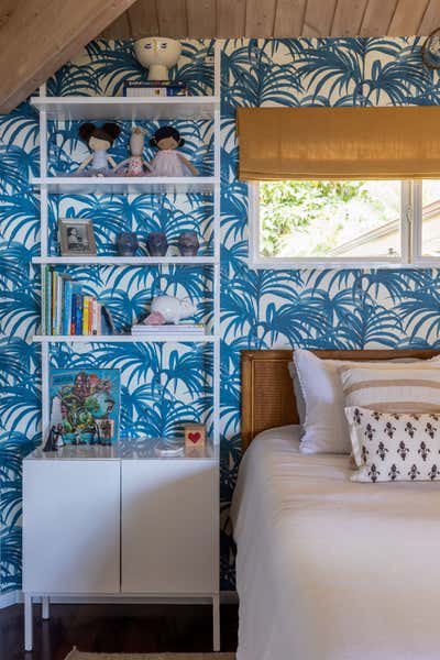  Mid-Century Modern Contemporary Family Home Bedroom. Tropical Twist  by Studio Palomino.
