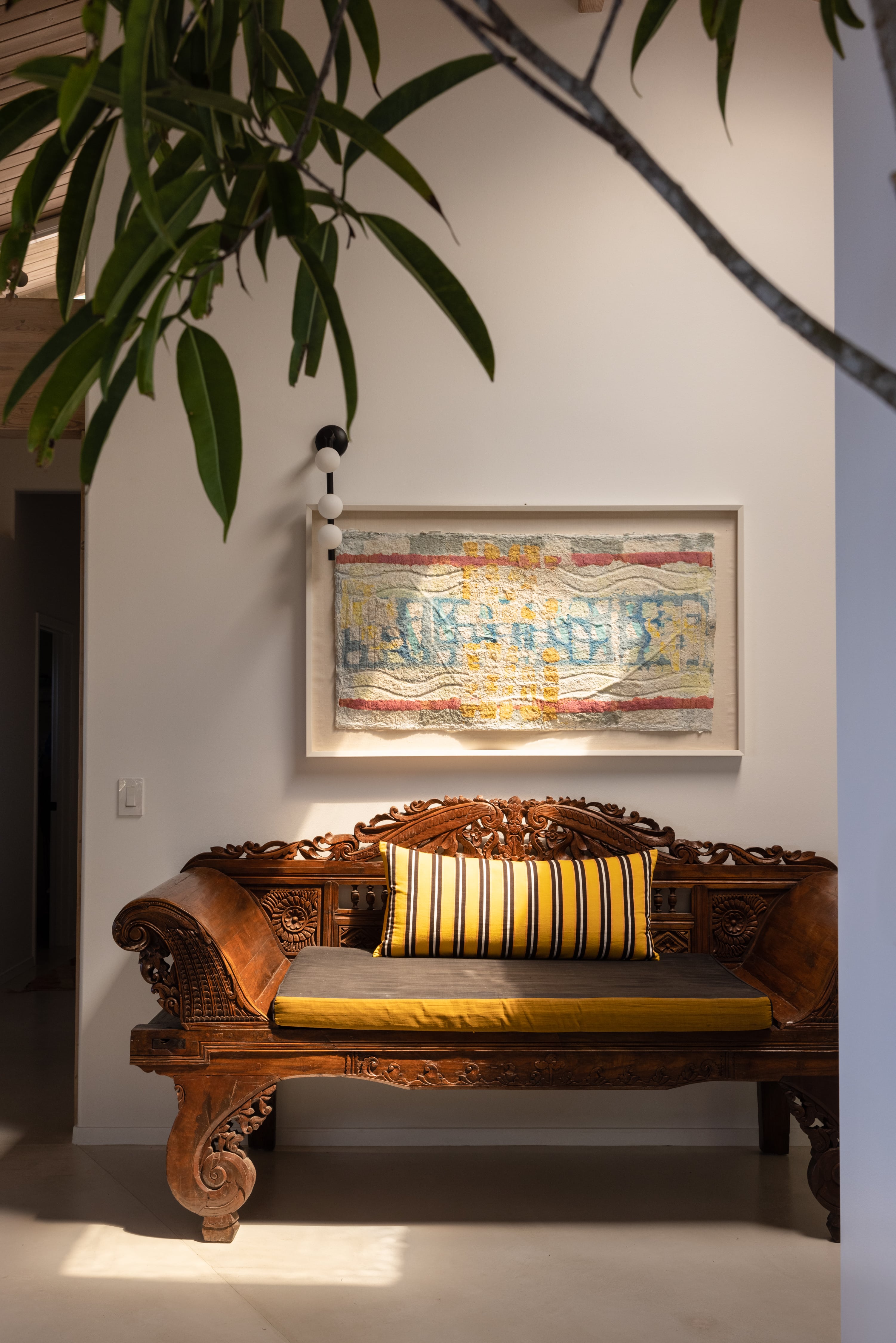 Mid-Century Modern Entry and Hall