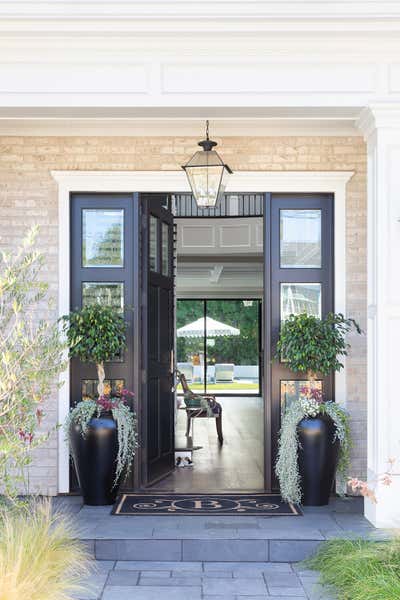  Eclectic Family Home Exterior. Jewel Box Glamour by Studio Palomino.