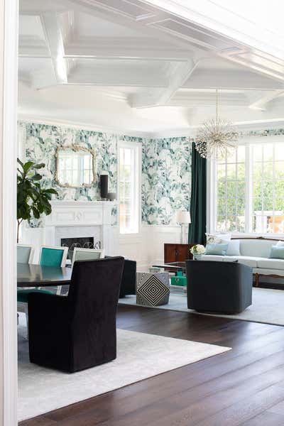  Eclectic Family Home Living Room. Jewel Box Glamour by Studio Palomino.