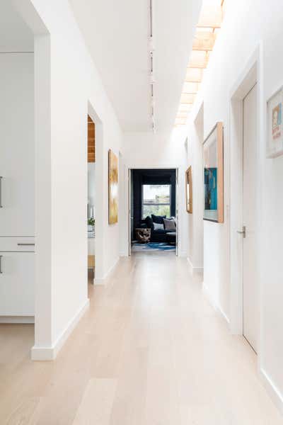  Mid-Century Modern Family Home Entry and Hall. Marin Tranquility by HSH Interiors.