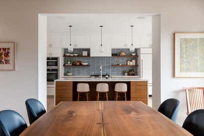  Minimalist Contemporary Coastal Family Home Kitchen. Marin Tranquility by HSH Interiors.