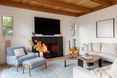  Minimalist Coastal Family Home Living Room. Marin Tranquility by HSH Interiors.