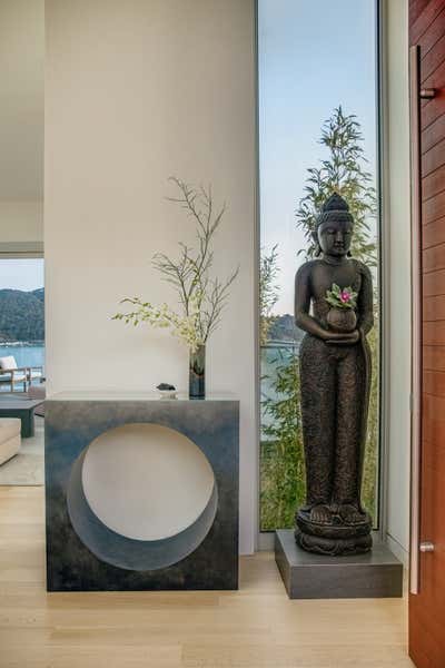  Modern Entry and Hall. Tiburon Residence by Kobus Interiors.