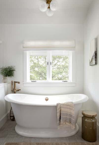  Contemporary Family Home Bathroom. Osbourne Project by Laura Hodges Studio.
