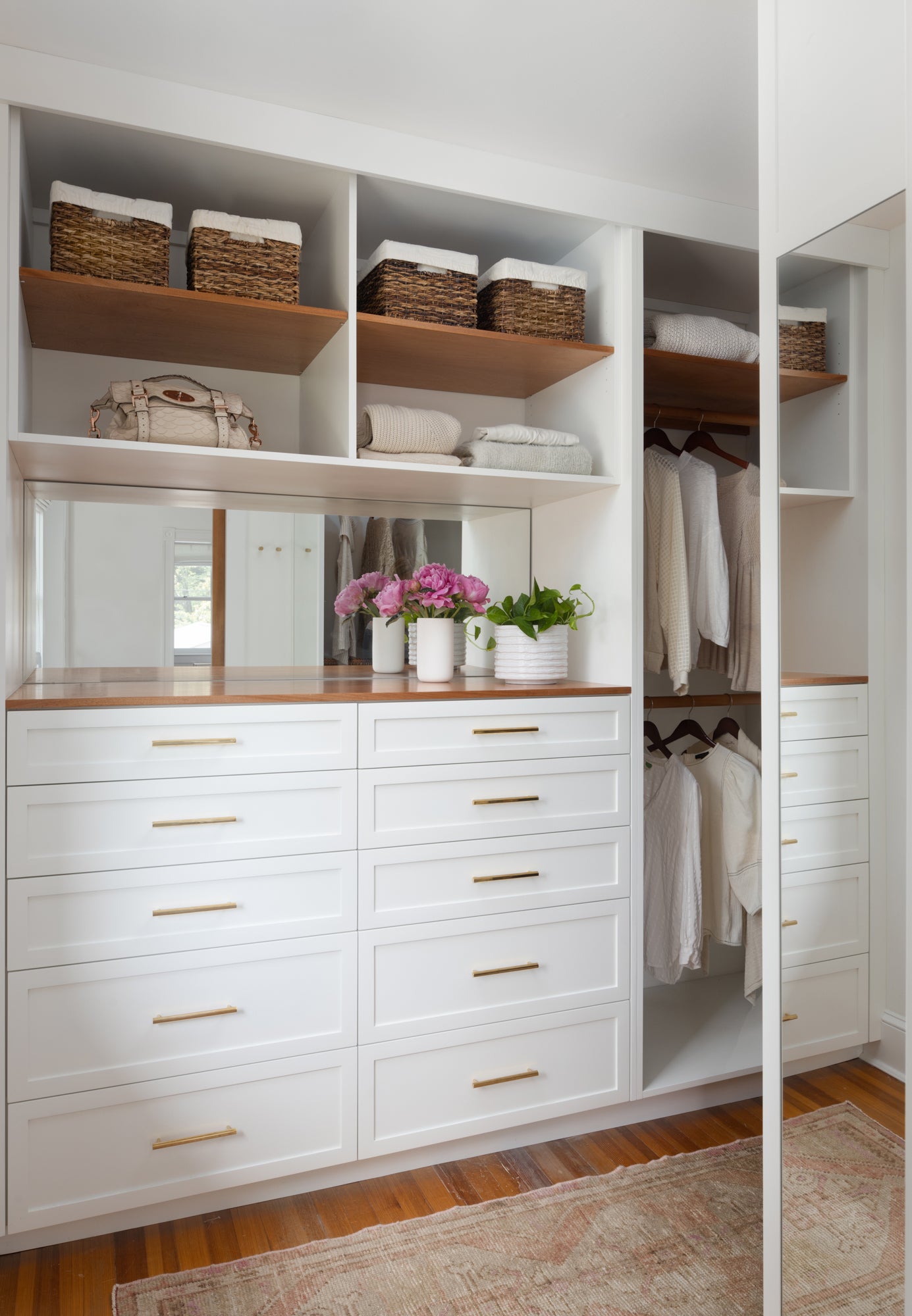 Contemporary Storage Room and Closet