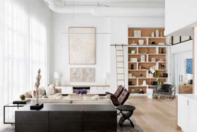  Contemporary Modern Apartment Open Plan. Baltimore Loft Project by Laura Hodges Studio.