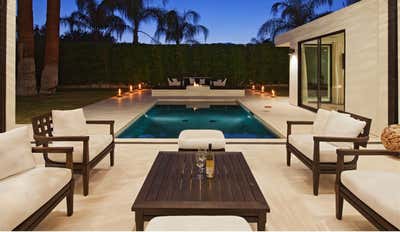  Modern Open Plan. Rancho Mirage Residence  by Kobus Interiors.