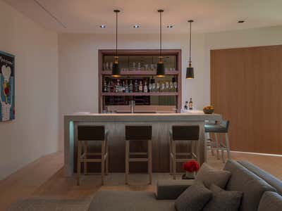  Contemporary Bar and Game Room. Kentfield Residence by Kobus Interiors.