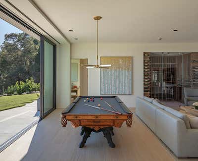  Contemporary Bar and Game Room. Kentfield Residence by Kobus Interiors.