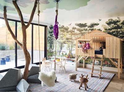  Eclectic Children's Room. San Francisco Residence by Kobus Interiors.