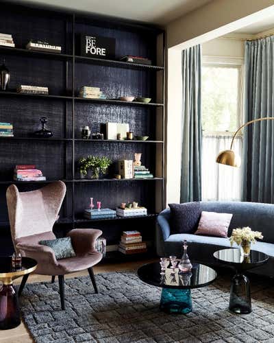  Eclectic Living Room. San Francisco Residence by Kobus Interiors.