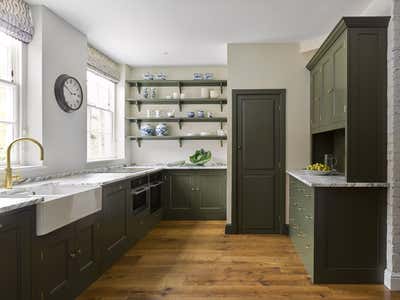  Transitional Organic Country House Kitchen. Plain English Kitchen  by Christina Nielsen Design.