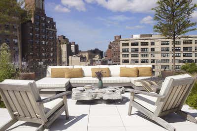  Contemporary Apartment Patio and Deck. West Village by Tamzin Greenhill.