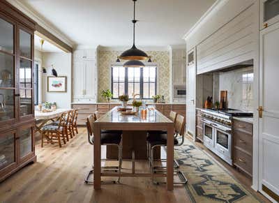  Contemporary Bohemian Family Home Kitchen. Valley Lo by KitchenLab | Rebekah Zaveloff Interiors.