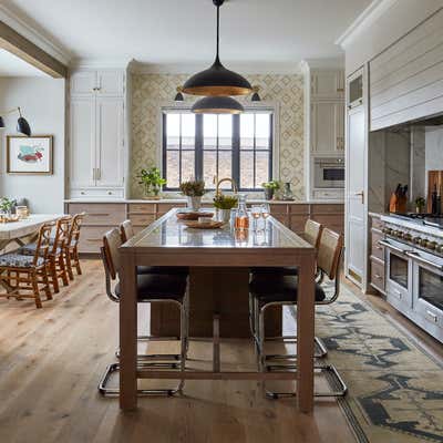  Transitional Family Home Kitchen. Valley Lo by KitchenLab | Rebekah Zaveloff Interiors.