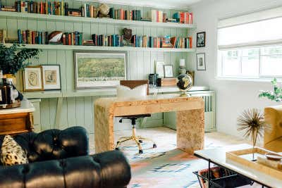  Cottage Southwestern Office and Study. Southwestern Chic Home Office by Marian Louise Designs.