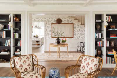 Traditional Country Beach House Living Room. Middle Valley Road by Katie Martinez Design.