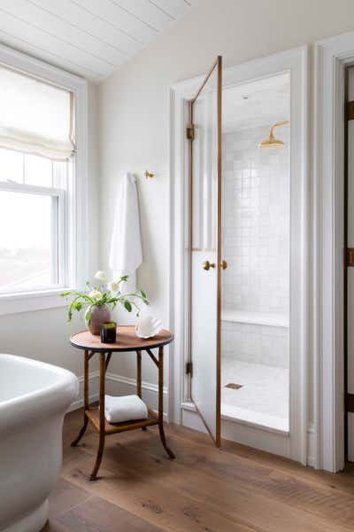  Traditional Beach Style Beach House Bathroom. Middle Valley Road by Katie Martinez Design.