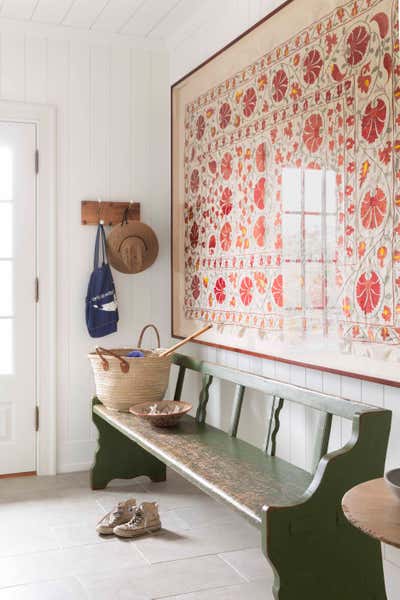  Traditional Beach House Entry and Hall. Middle Valley Road by Katie Martinez Design.