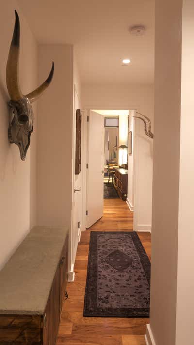  Industrial Family Home Entry and Hall. INDUSTRIAL ANTIQUARIAN RESIDENCE by Marie Burgos Design.
