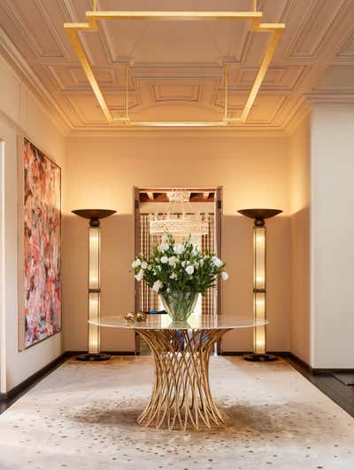  Art Deco Entry and Hall. Piedmont Residence by Fisher Weisman Brugioni.