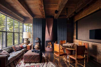  Western Living Room. Mountain House by Hammer and Spear.