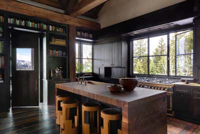  Industrial Family Home Kitchen. Mountain House by Hammer and Spear.