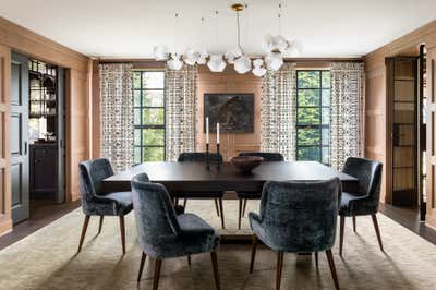  Eclectic Family Home Dining Room. Pries by Hoedemaker Pfeiffer.