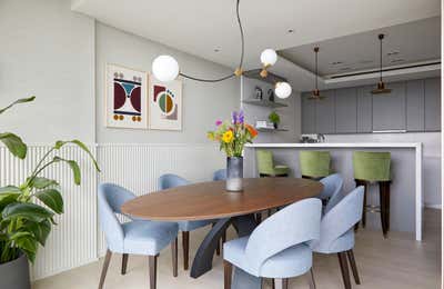  Contemporary Apartment Dining Room. City Penthouse by Kia Designs.