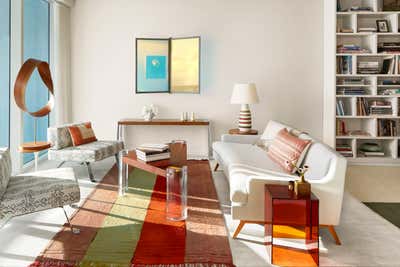  Modern Apartment Living Room. Hollywood Beach by Sara Bengur Interiors.