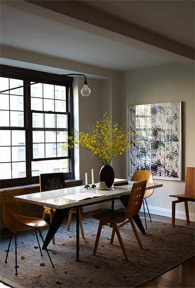 Mid-Century Modern Apartment Dining Room. Chelsea by Tamzin Greenhill.