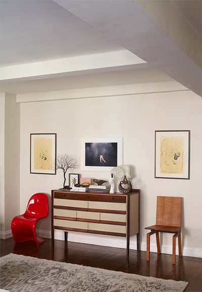  Mid-Century Modern Apartment Entry and Hall. Chelsea by Tamzin Greenhill.