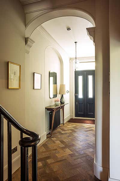  Contemporary Family Home Entry and Hall. Kensington by Tamzin Greenhill.