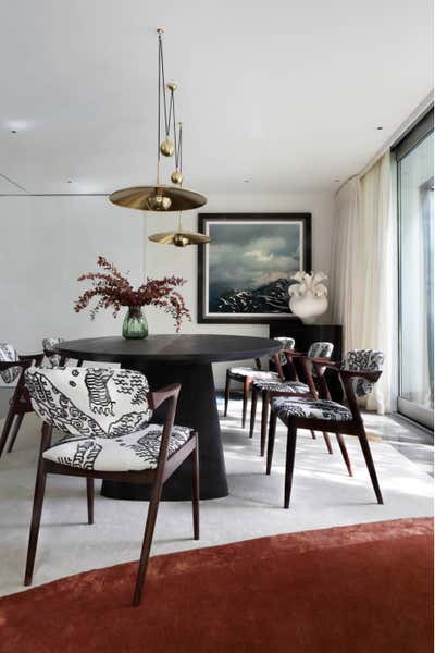  Eclectic Family Home Dining Room. A South London Home With South African Flare by Studio Ashby.