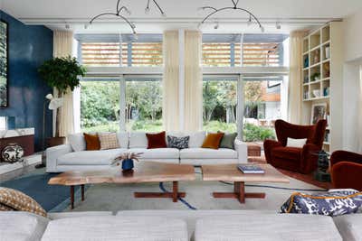  Eclectic Family Home Living Room. A South London Home With South African Flare by Studio Ashby.