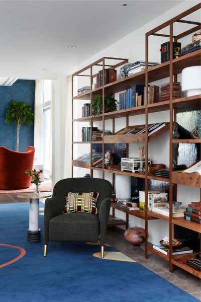  Eclectic Family Home Workspace. A South London Home With South African Flare by Studio Ashby.