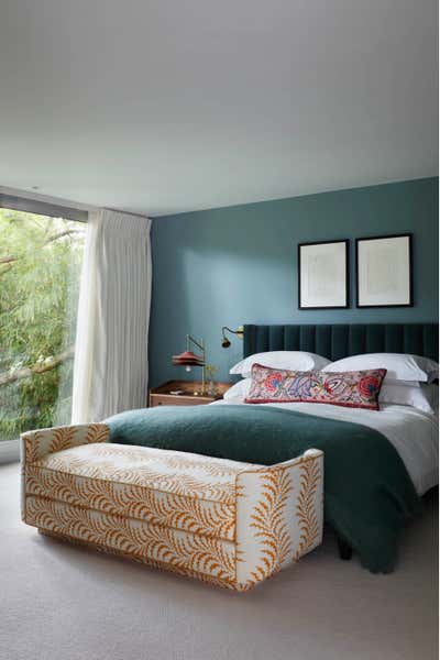  Contemporary Family Home Bedroom. A South London Home With South African Flare by Studio Ashby.