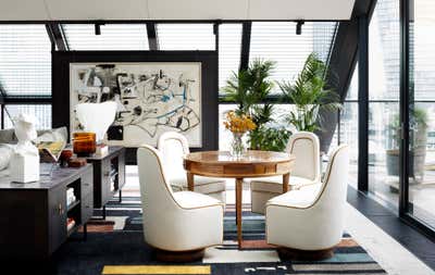  Contemporary Family Home Living Room. Neo Bankside | A Collector's Residence by Studio Ashby.