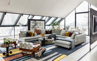  Eclectic Family Home Living Room. Neo Bankside | A Collector's Residence by Studio Ashby.