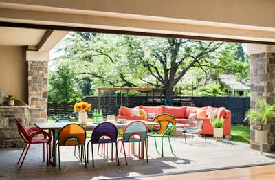  Transitional Mid-Century Modern Family Home Patio and Deck. Glencoe by Emily Tucker Design, Inc..
