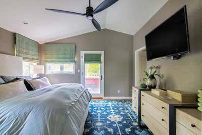  Transitional Family Home Bedroom. Red House by Emily Tucker Design, Inc..