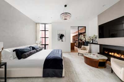  Organic Contemporary Family Home Bedroom. Townhouse in New York City by Ychelle Interior Design.
