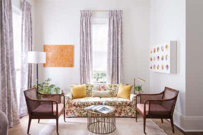  Eclectic Family Home Living Room. Pink Palace by Hattie Sparks Interiors.