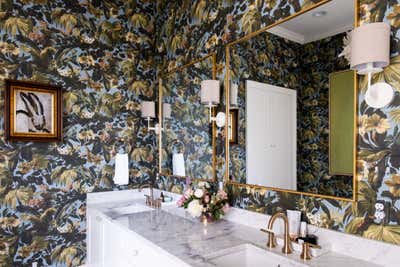  Eclectic Family Home Bathroom. Pink Palace by Hattie Sparks Interiors.