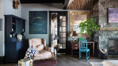  Eclectic Beach House Open Plan. Lake House by Paul Hardy Design Inc..