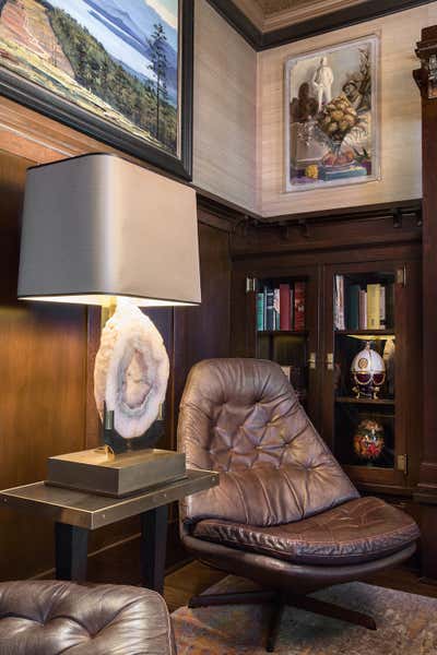  Art Deco Family Home Office and Study. Lower Mount Royal by Paul Hardy Design Inc..