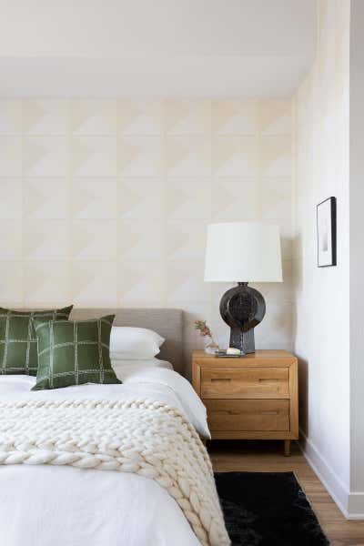  Transitional Apartment Bedroom. West Hollywood by Stefani Stein.