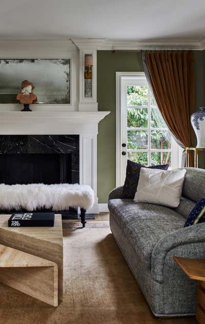  Eclectic Family Home Living Room. Brentwood by Stefani Stein.